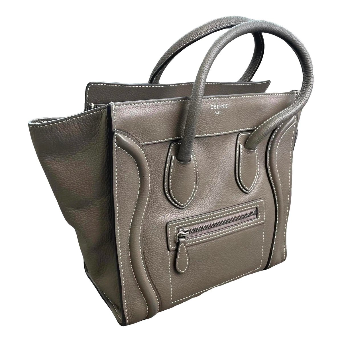Luggage leather handbag