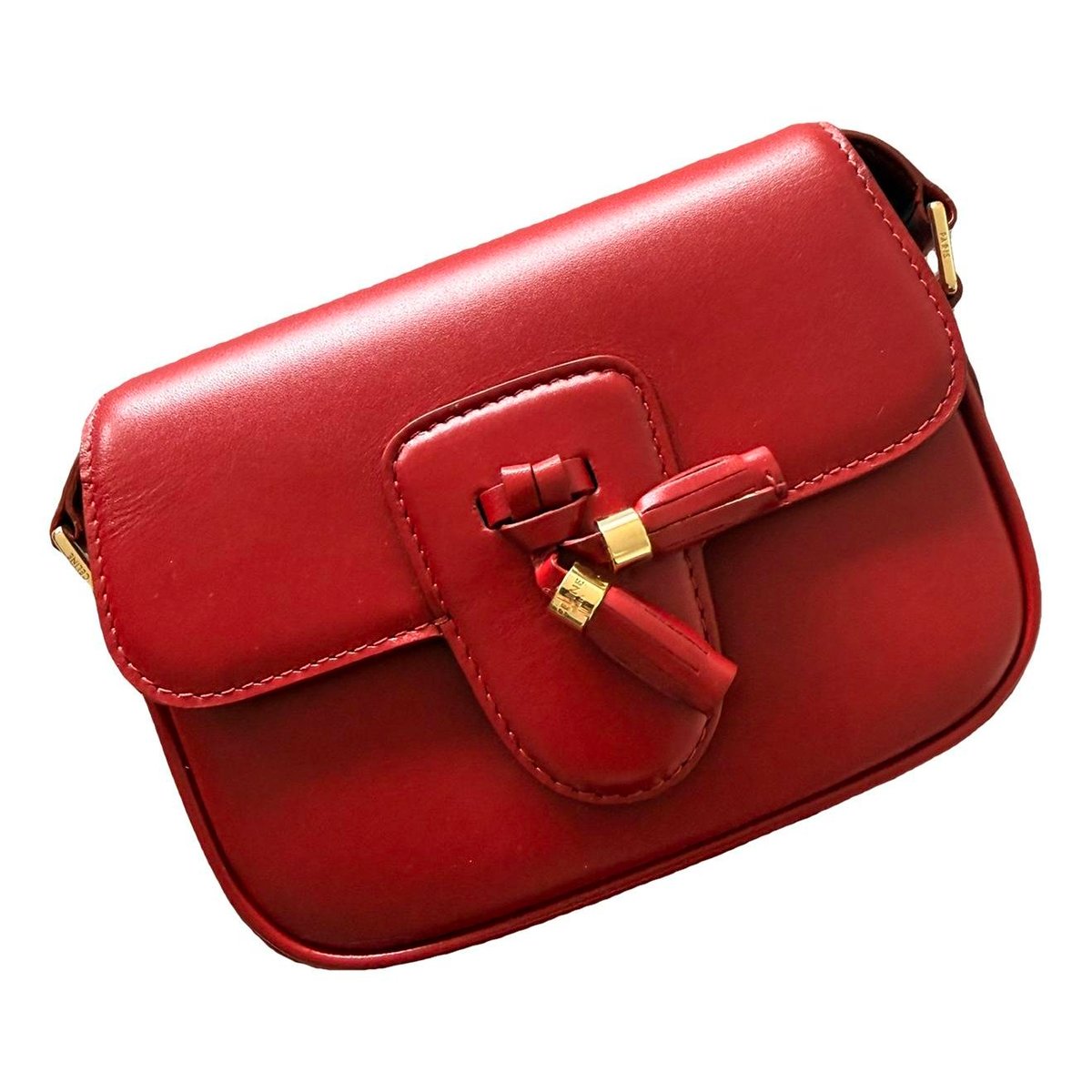 Tassels leather handbag