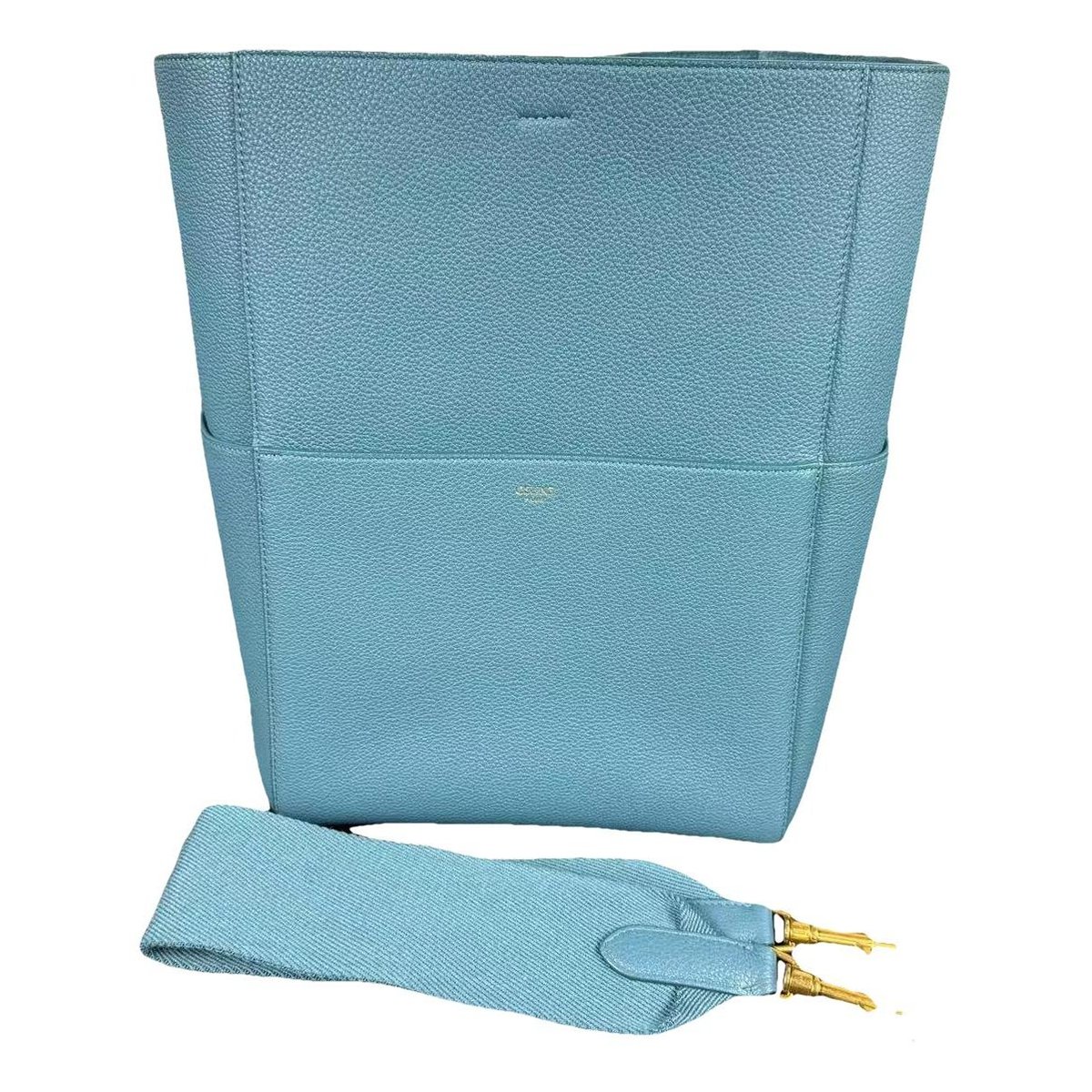Seau Sangle leather tote