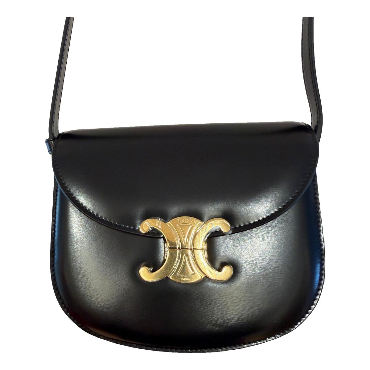 Triomphe leather handbag