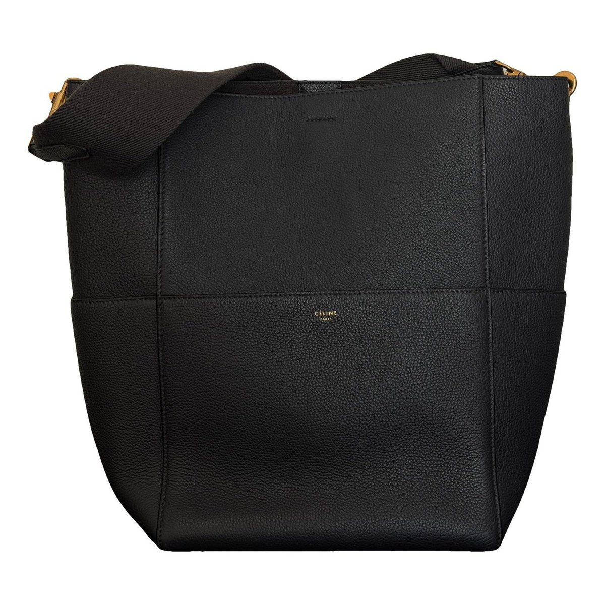 Seau Sangle leather tote