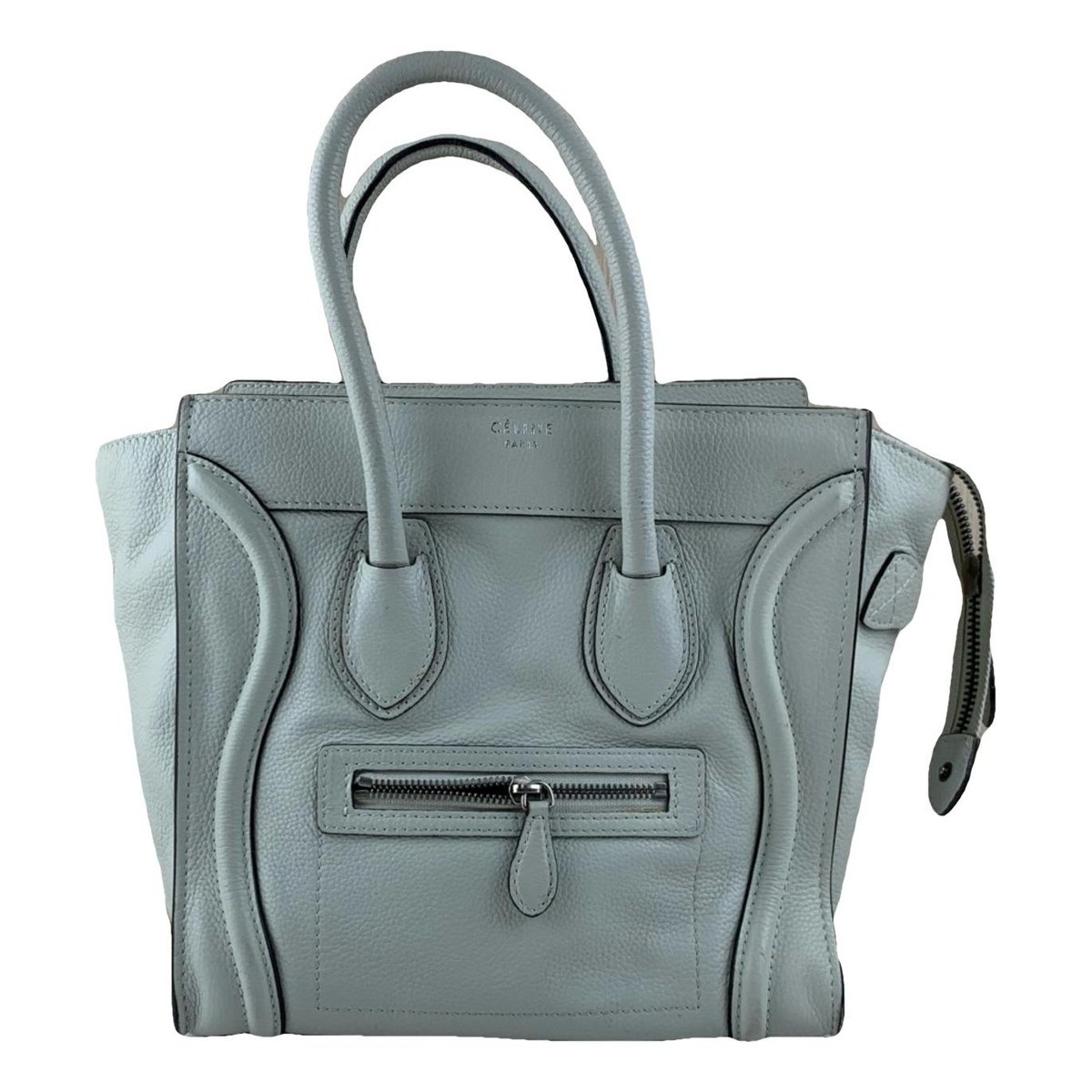 Luggage leather handbag