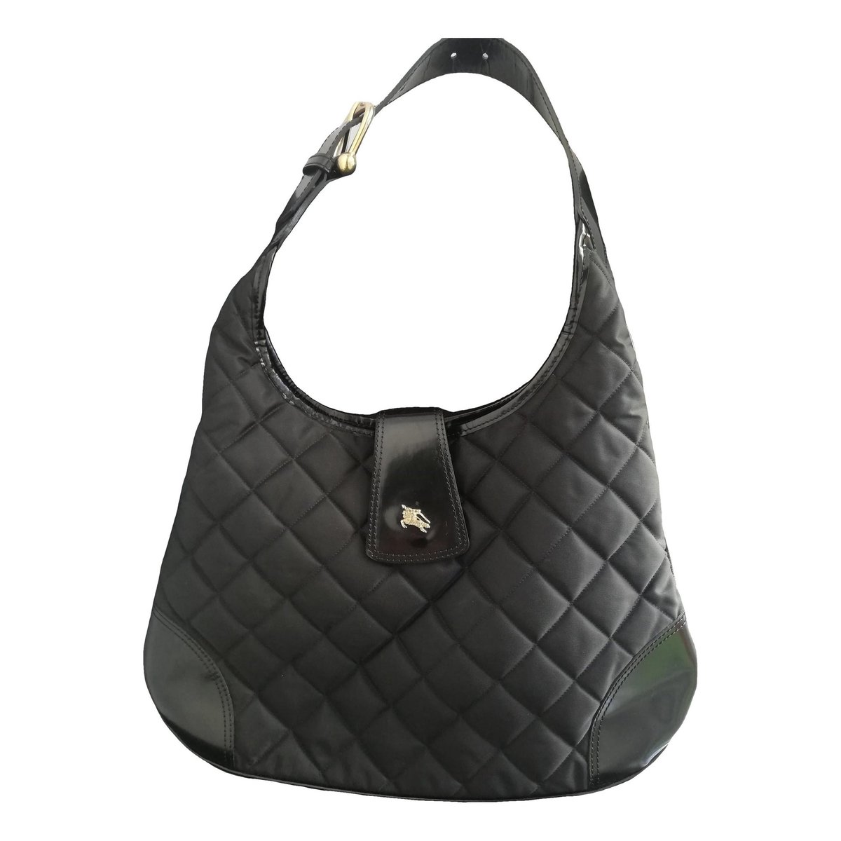 Brook patent leather handbag