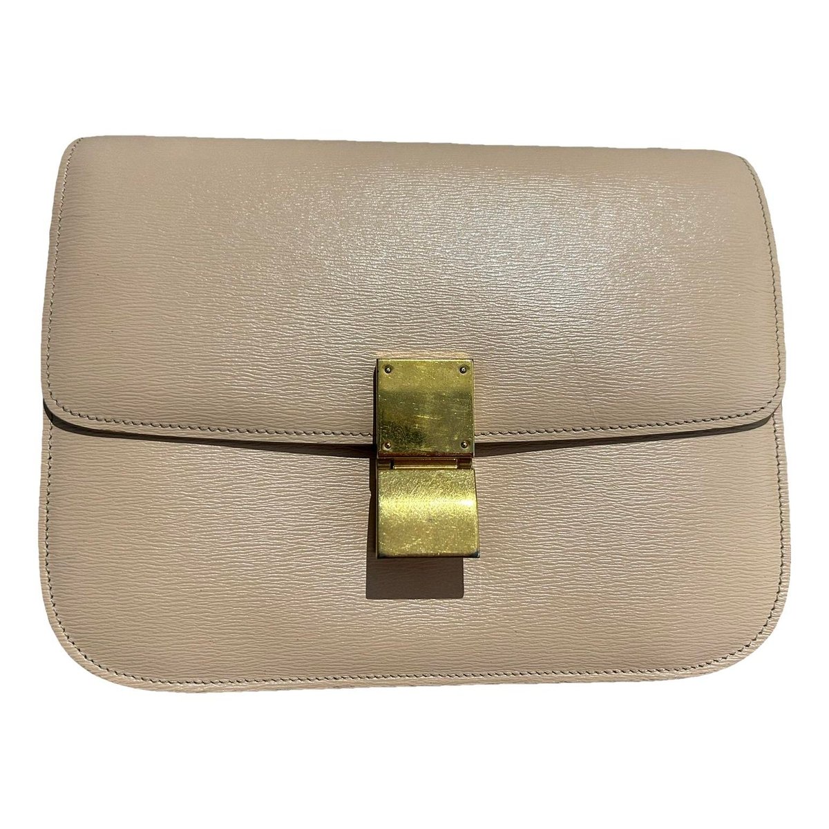 Classic leather crossbody bag
