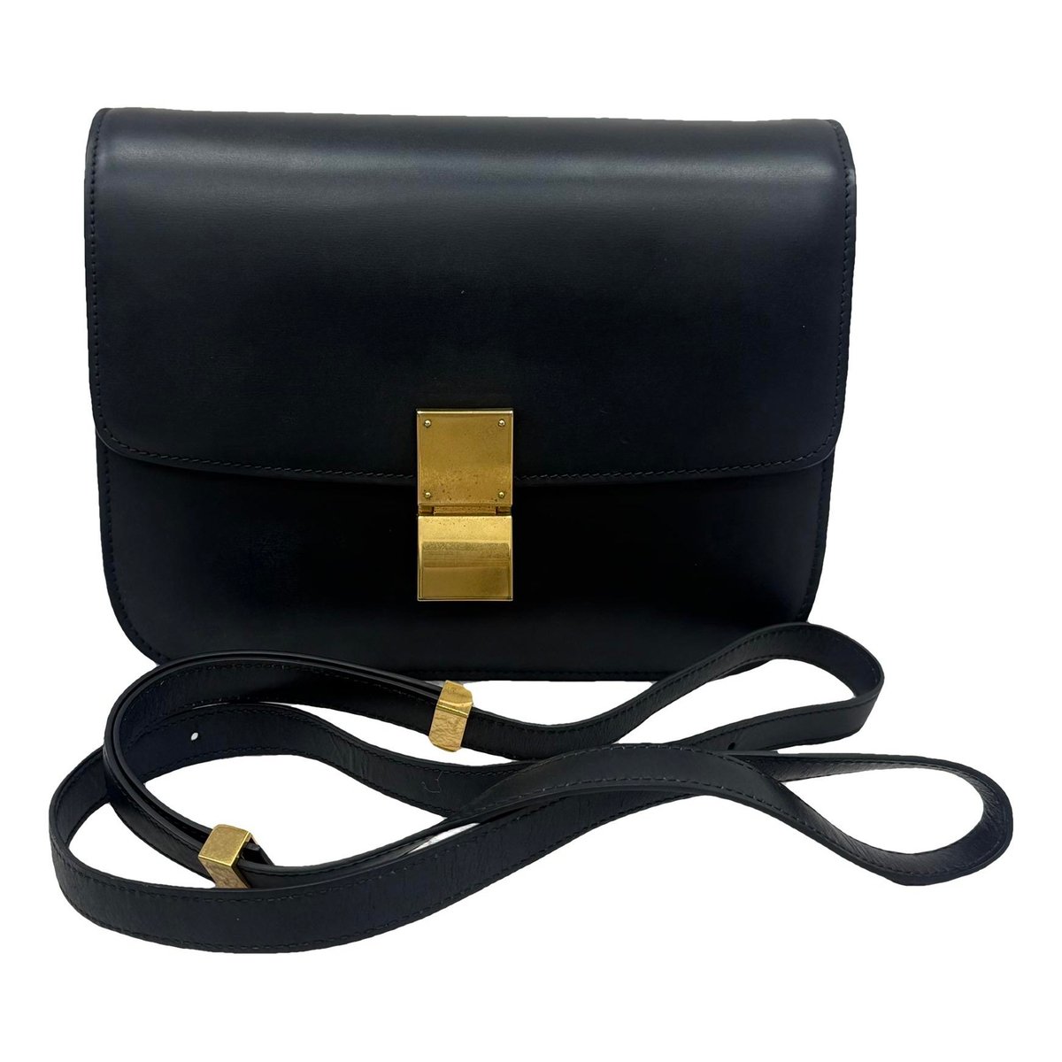 Classic leather handbag