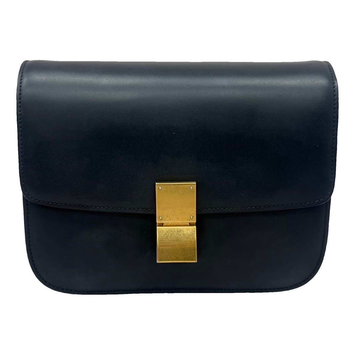 Classic leather handbag