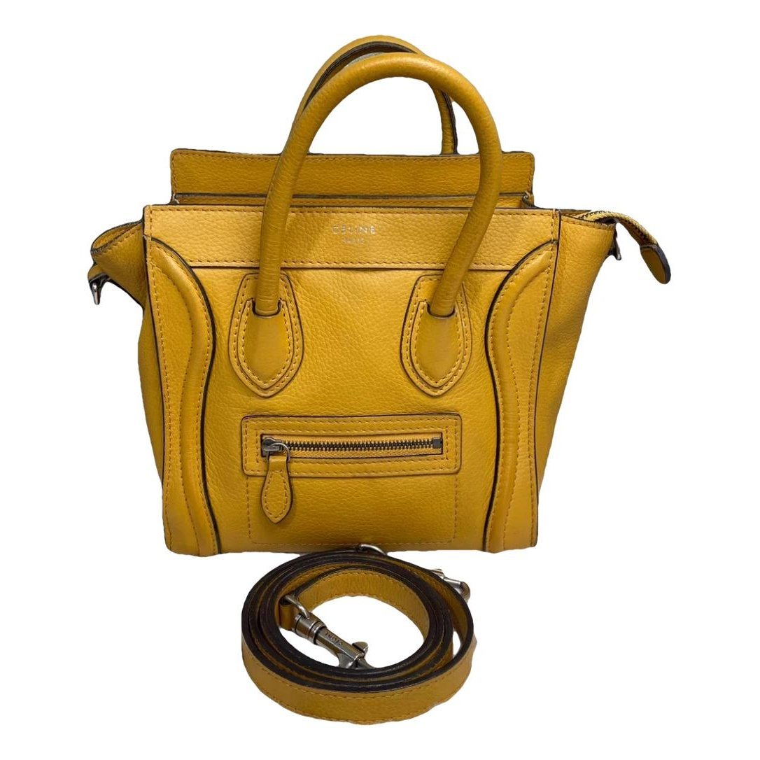 Nano Luggage leather handbag