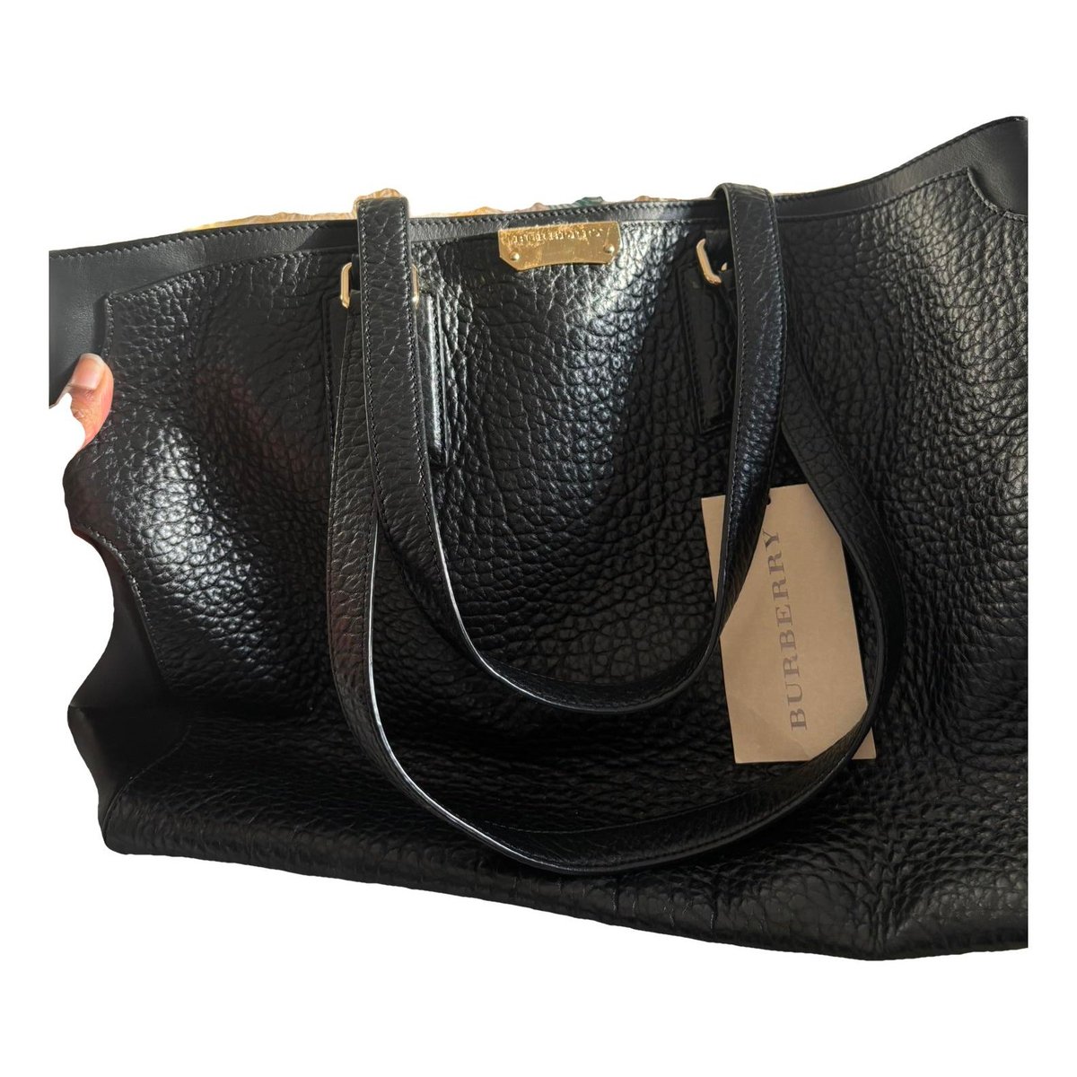 Woodbury leather handbag
