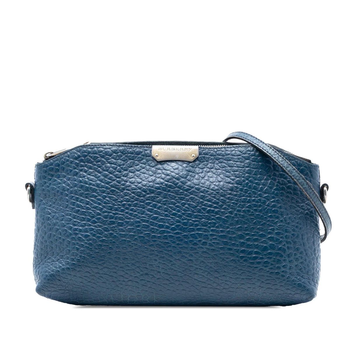 Pocket leather crossbody bag