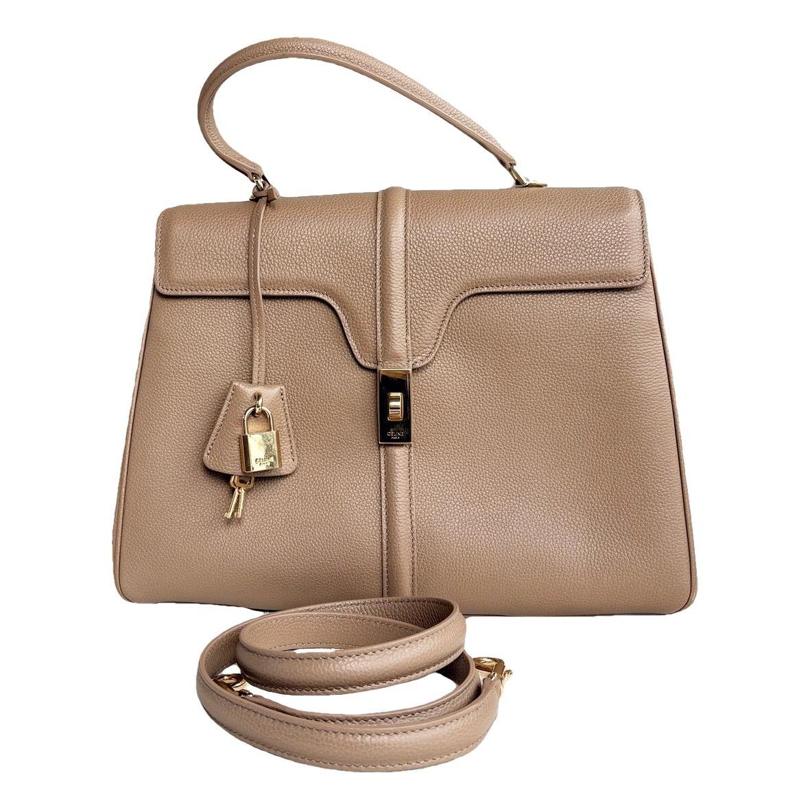 Sac 16 leather handbag