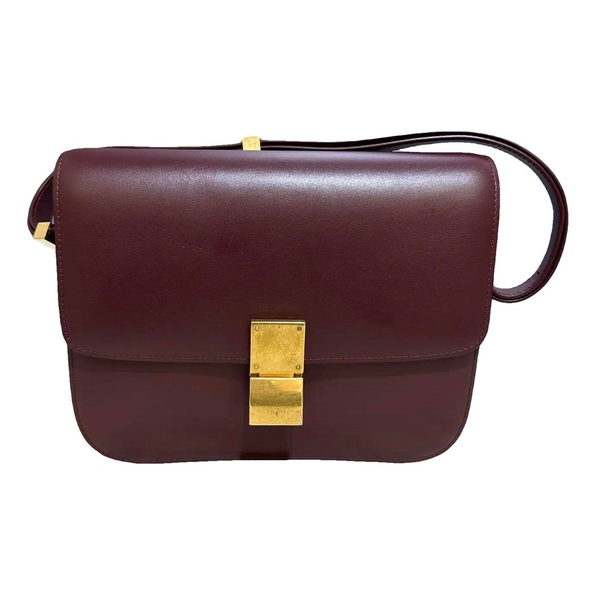 Classic leather handbag