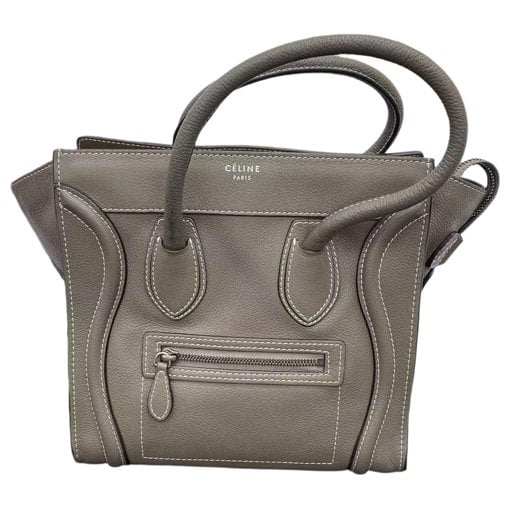 Luggage leather handbag