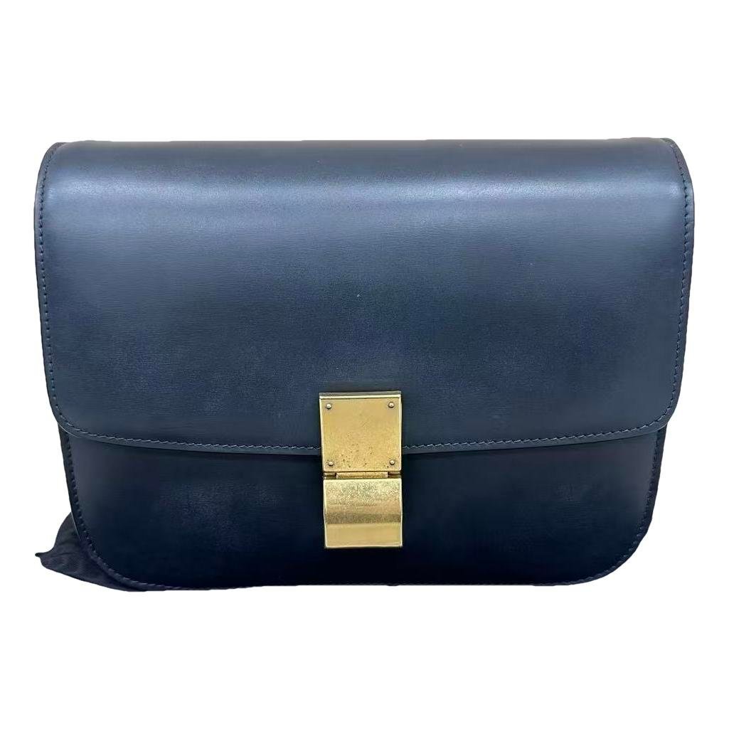 Classic leather handbag