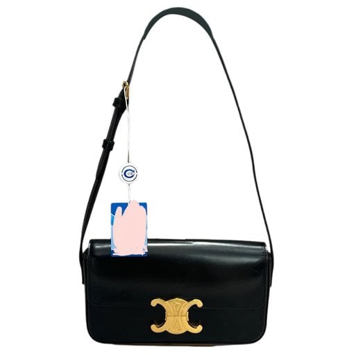 Triomphe Long leather handbag