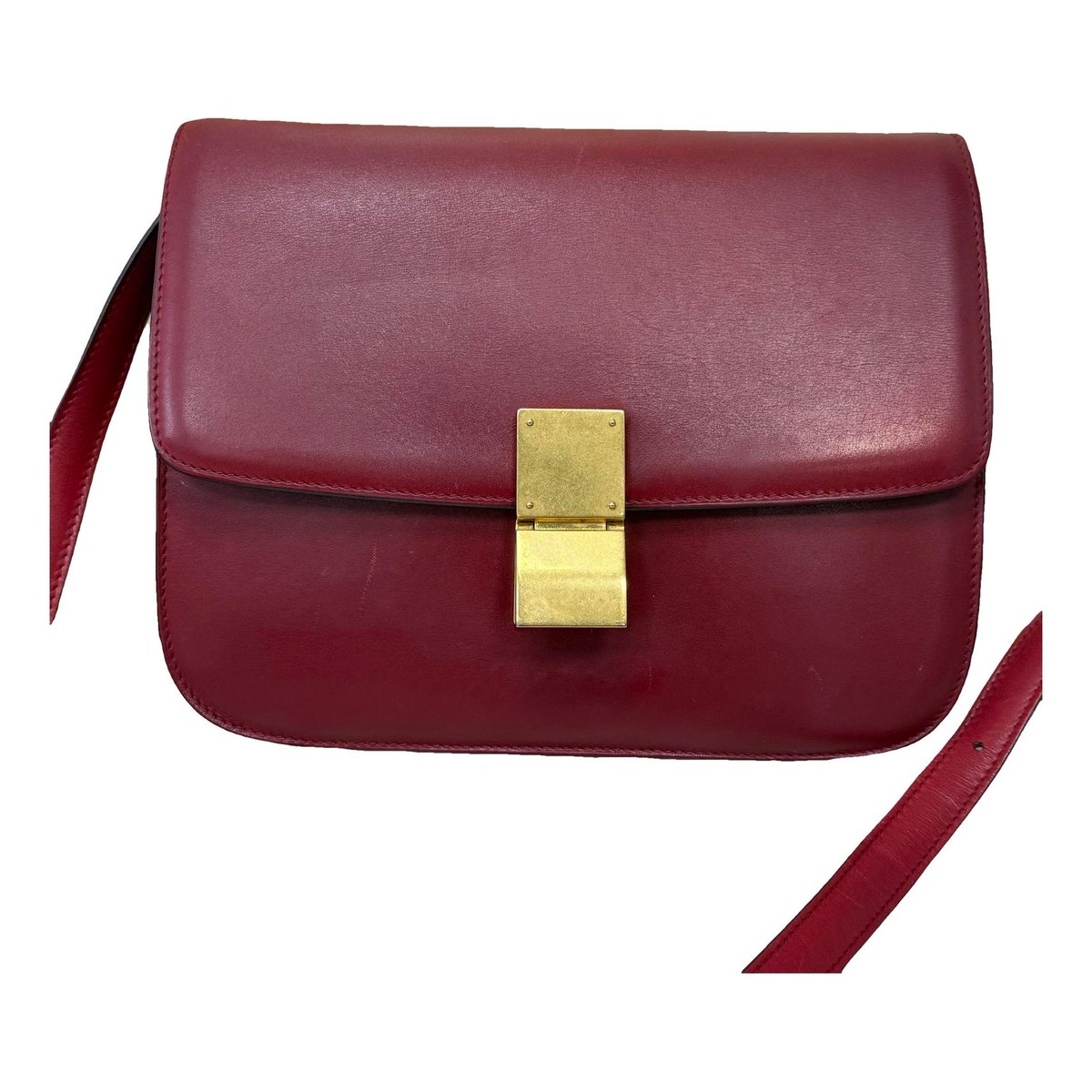 Classic leather handbag