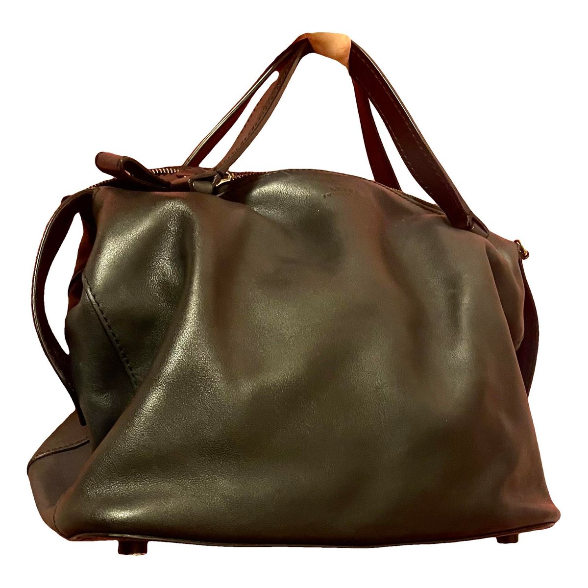 Leather handbag