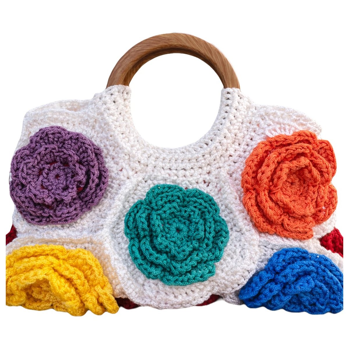 Crochet handbag