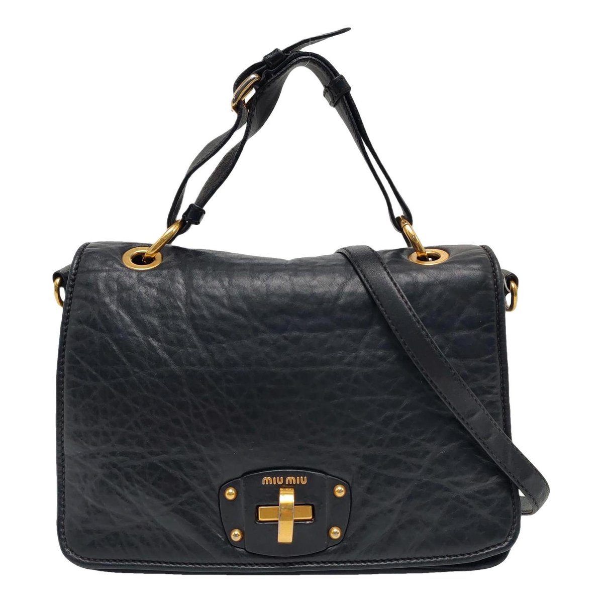 Matelassé leather crossbody bag
