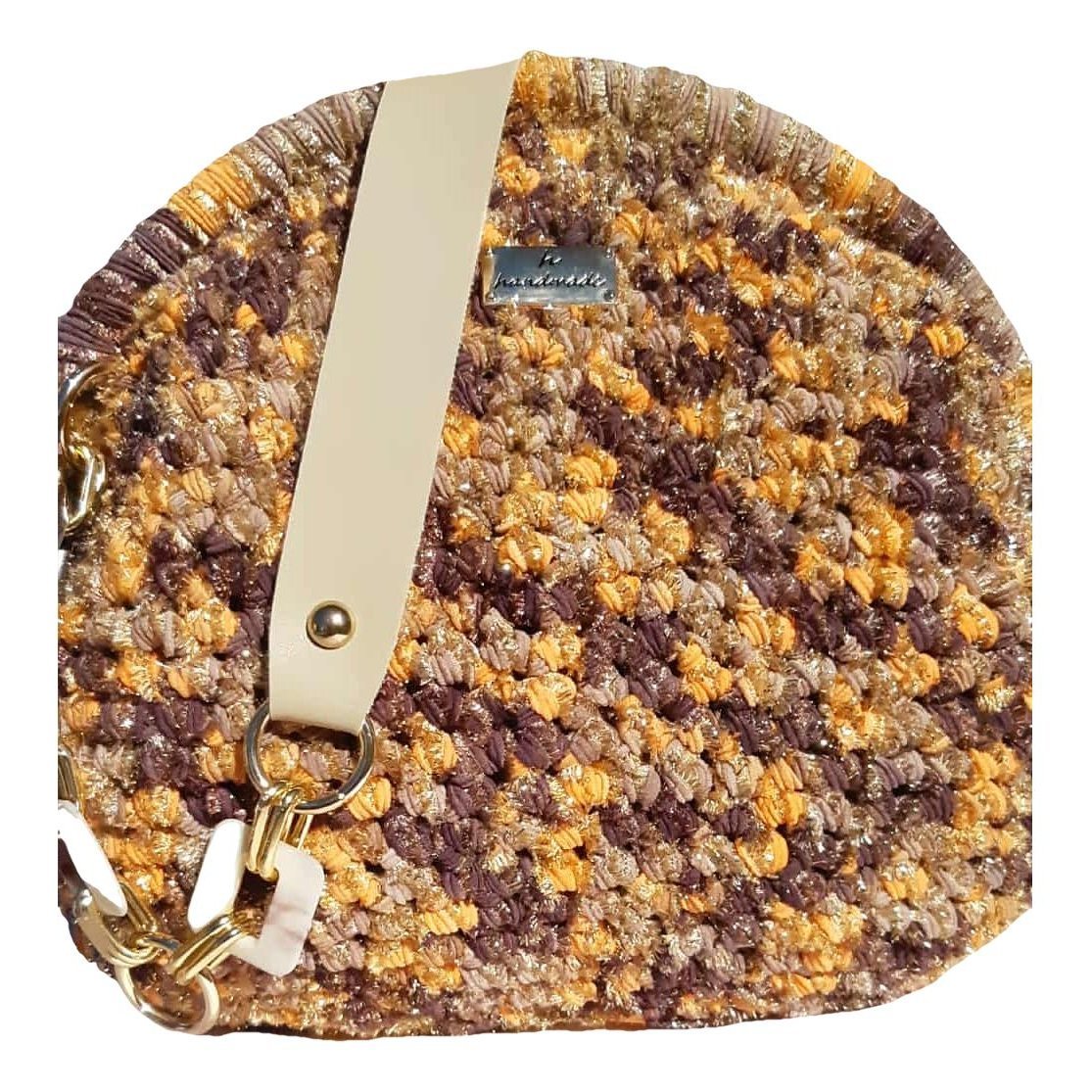 Crochet handbag