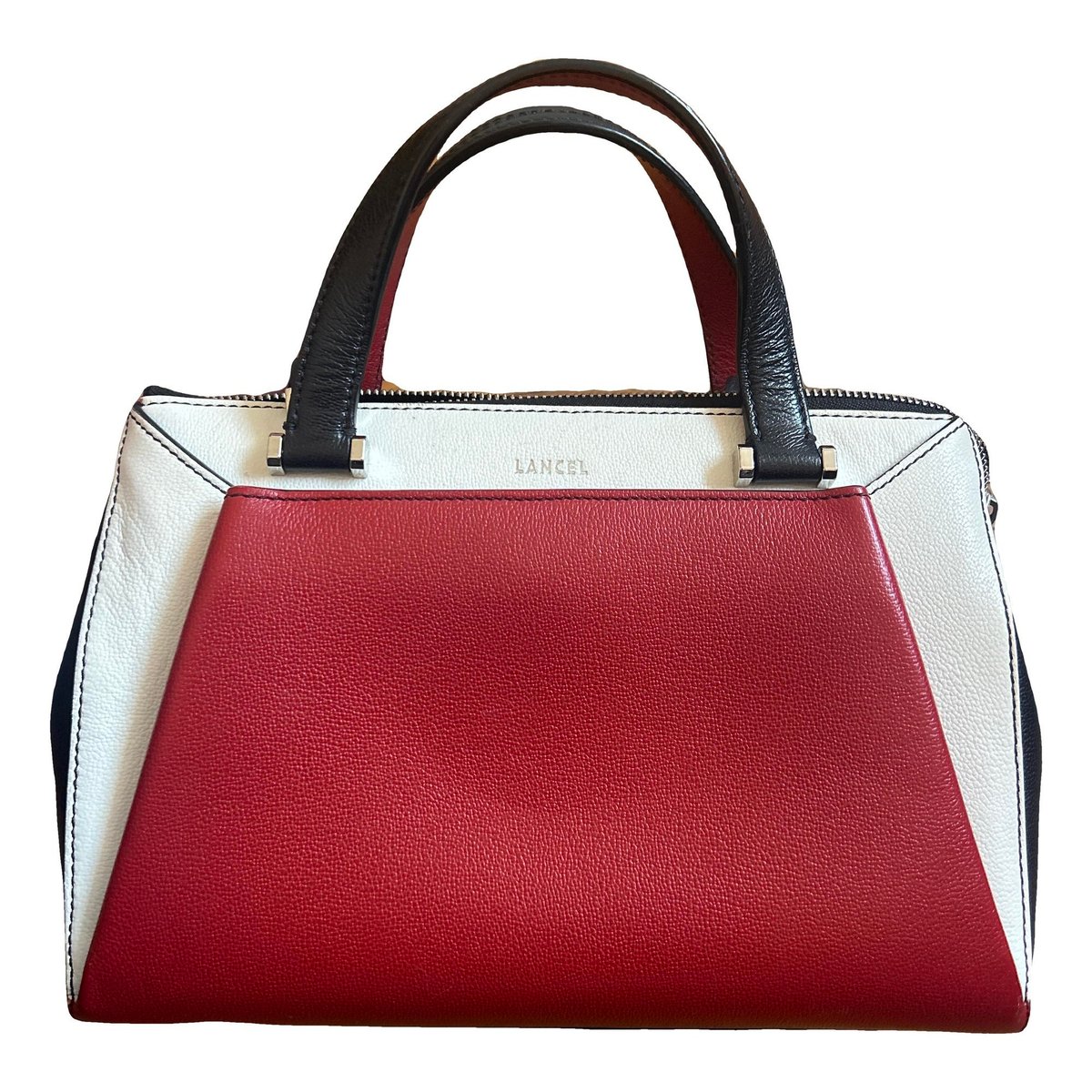 Lison leather handbag