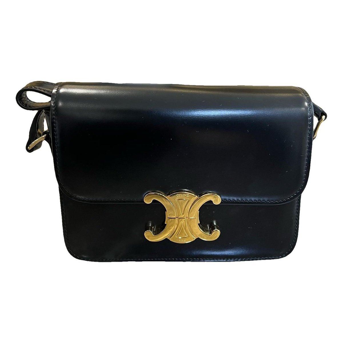 Triomphe leather handbag