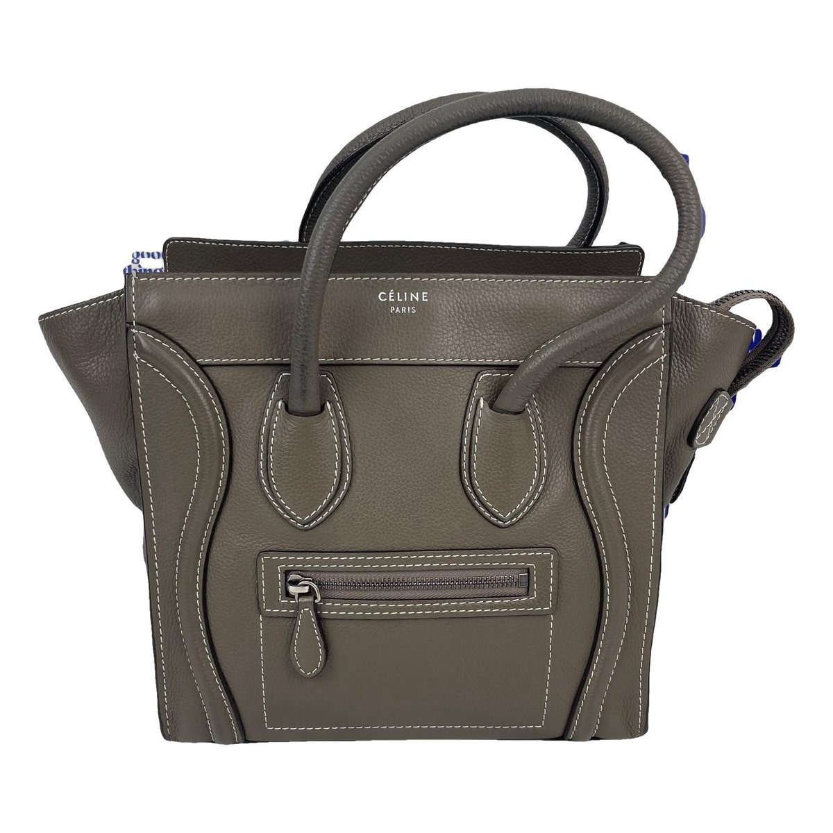 Luggage leather handbag