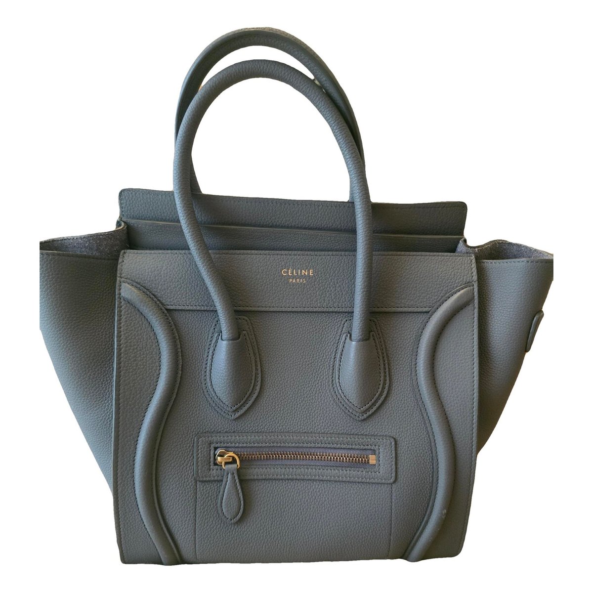 Luggage leather tote