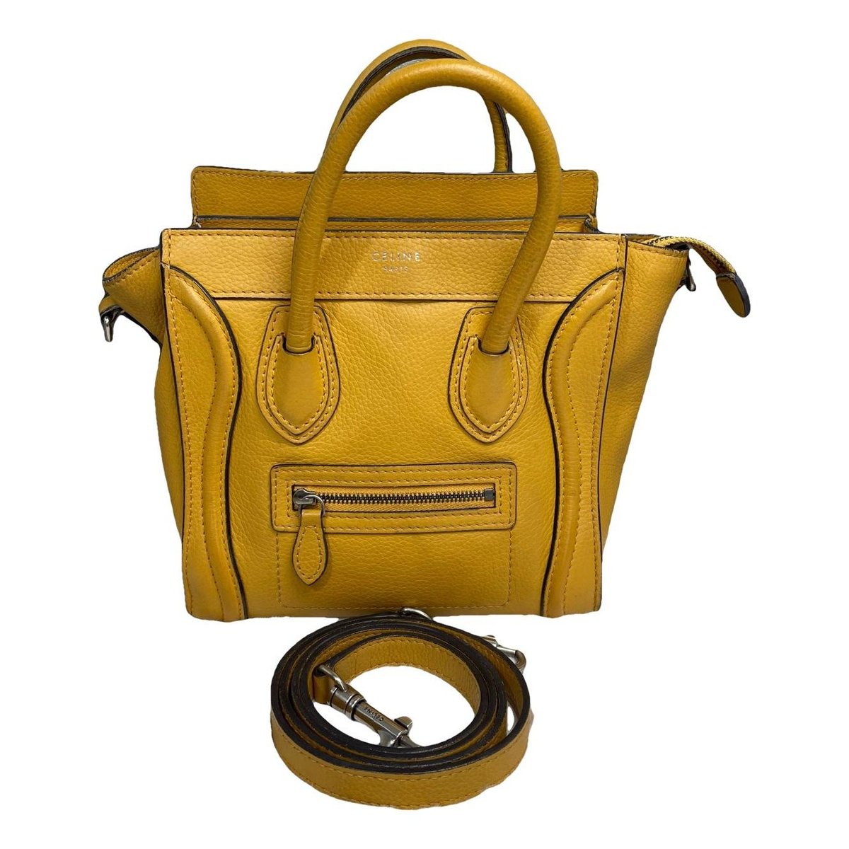 Luggage leather handbag
