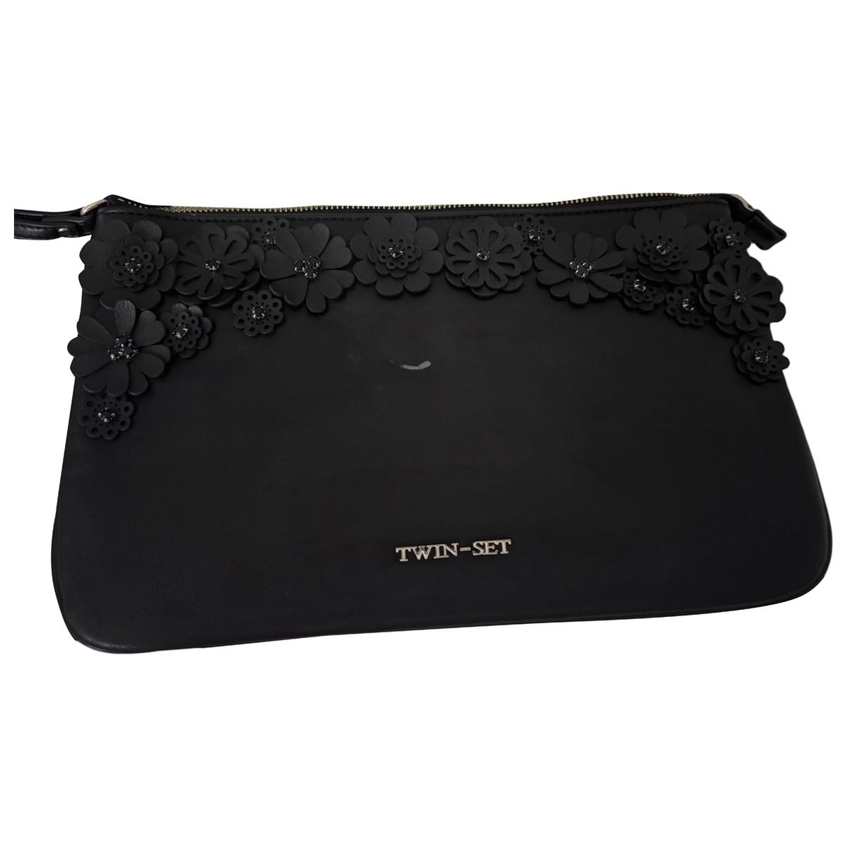 Vegan leather clutch bag