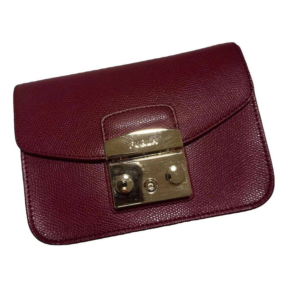 Metropolis leather mini bag