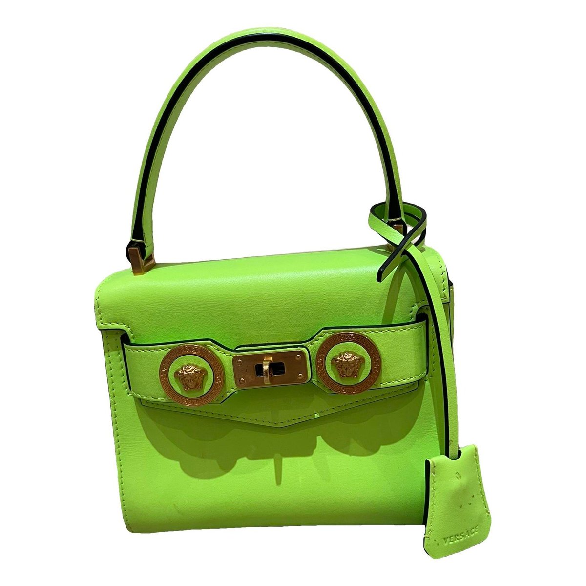La Medusa leather mini bag