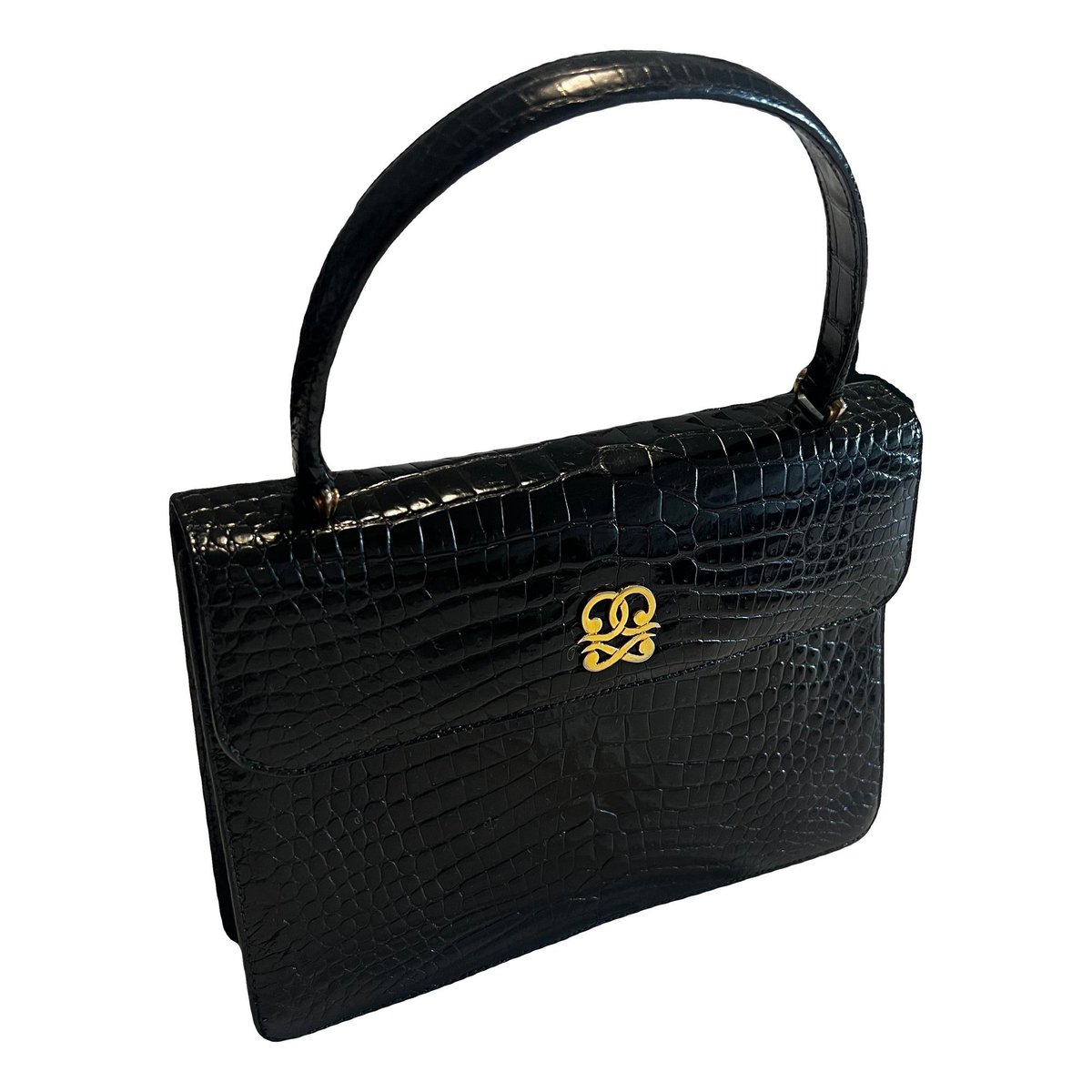 Ecossais leather handbag