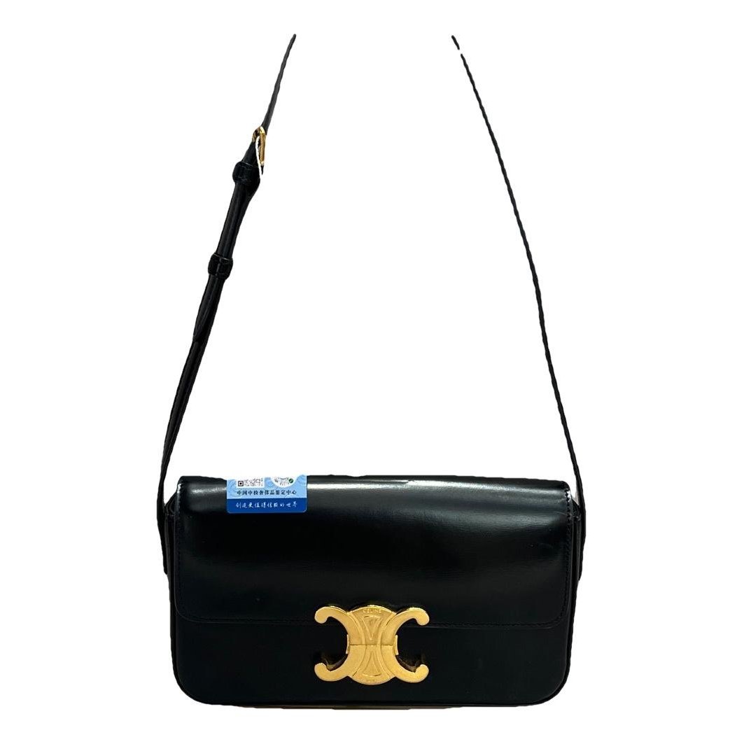 Triomphe Long leather handbag