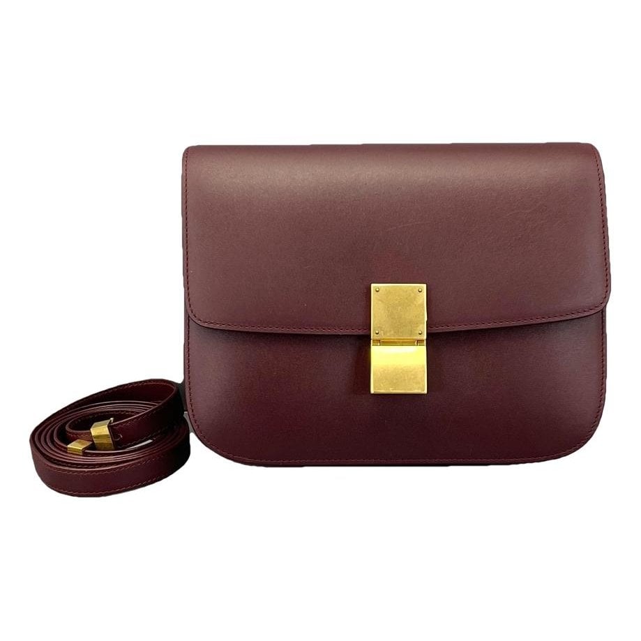 Classic leather handbag