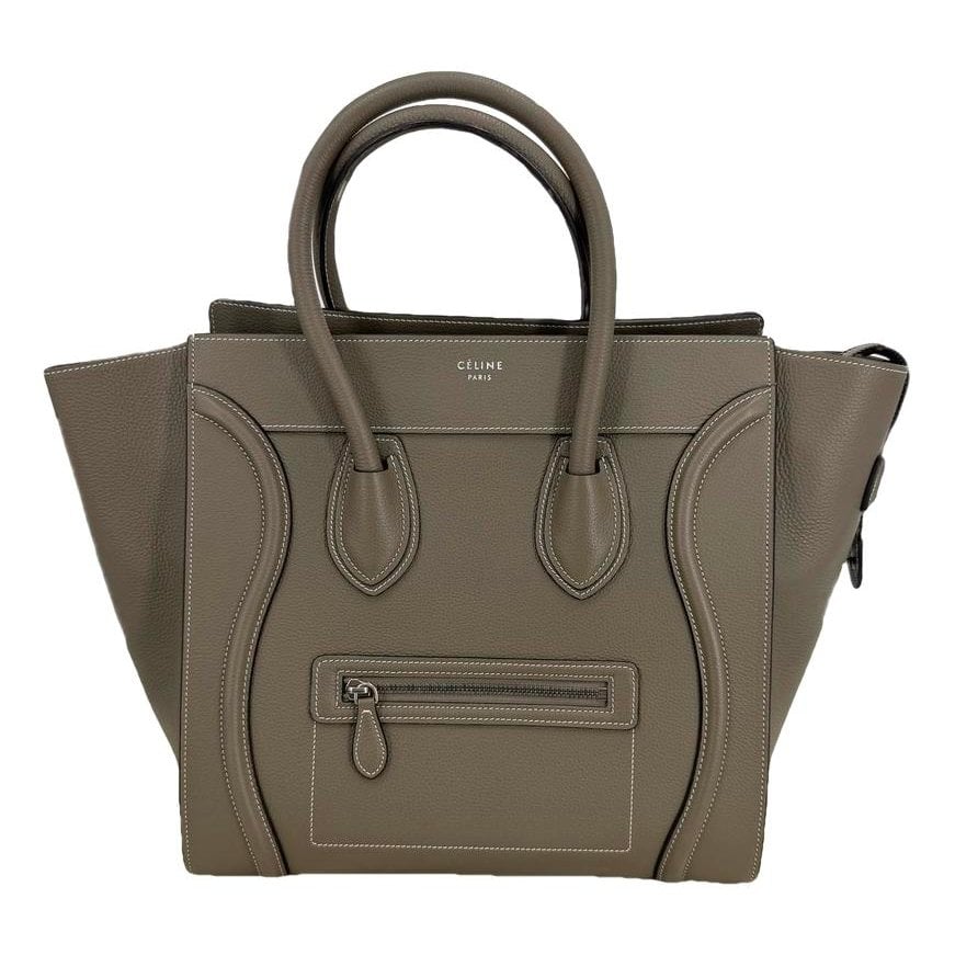 Luggage leather handbag