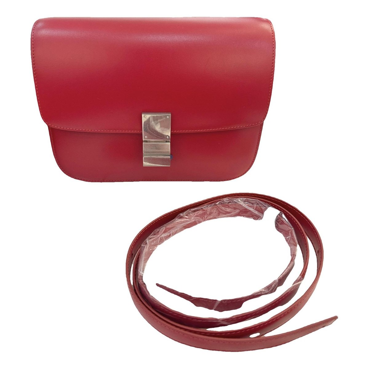 Classic leather handbag