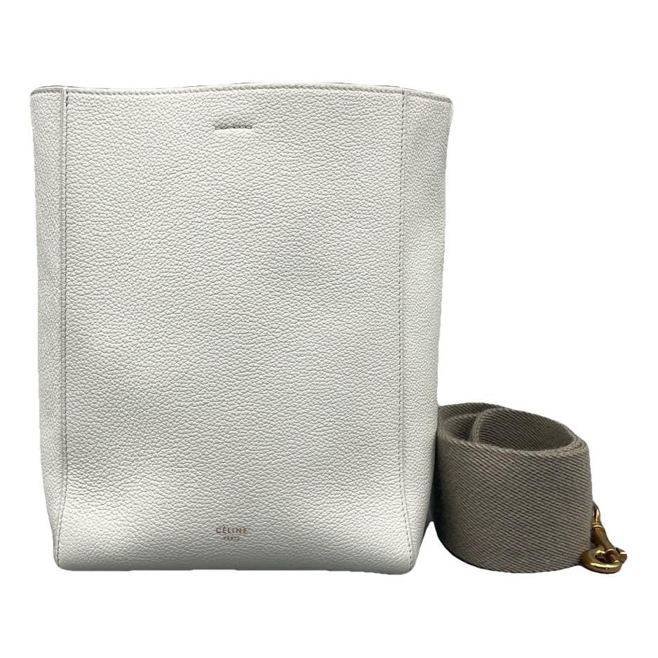 Seau Sangle leather handbag
