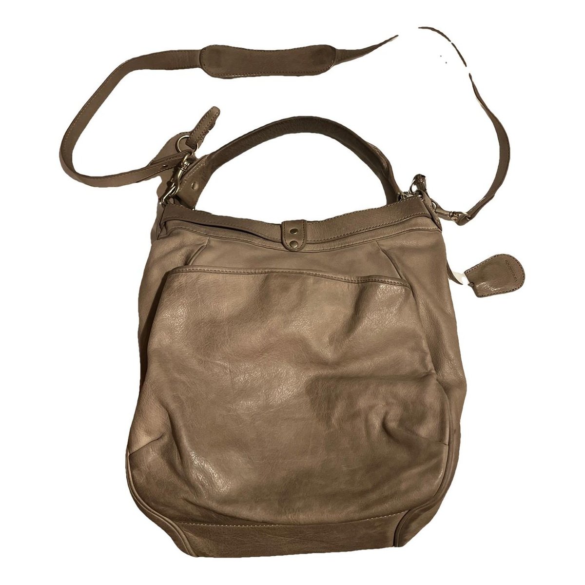 Lune leather handbag