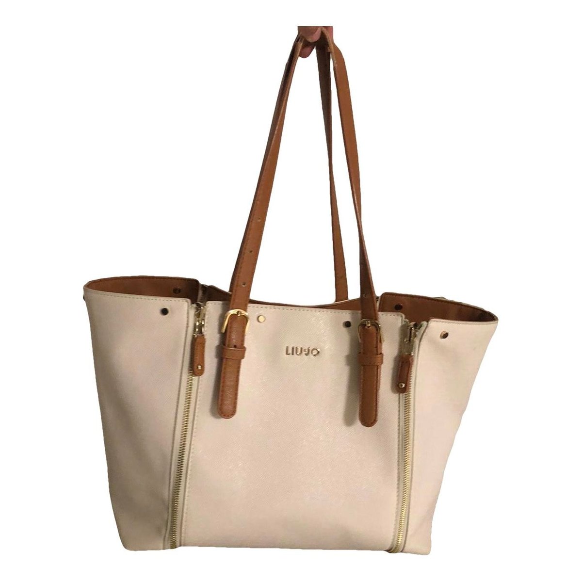 Leather handbag