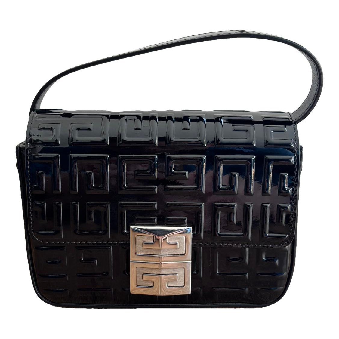 4G patent leather crossbody bag