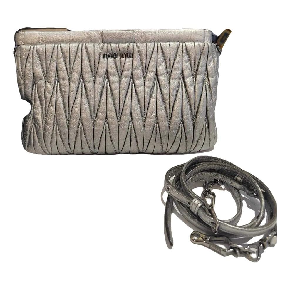 Miu delice leather crossbody bag