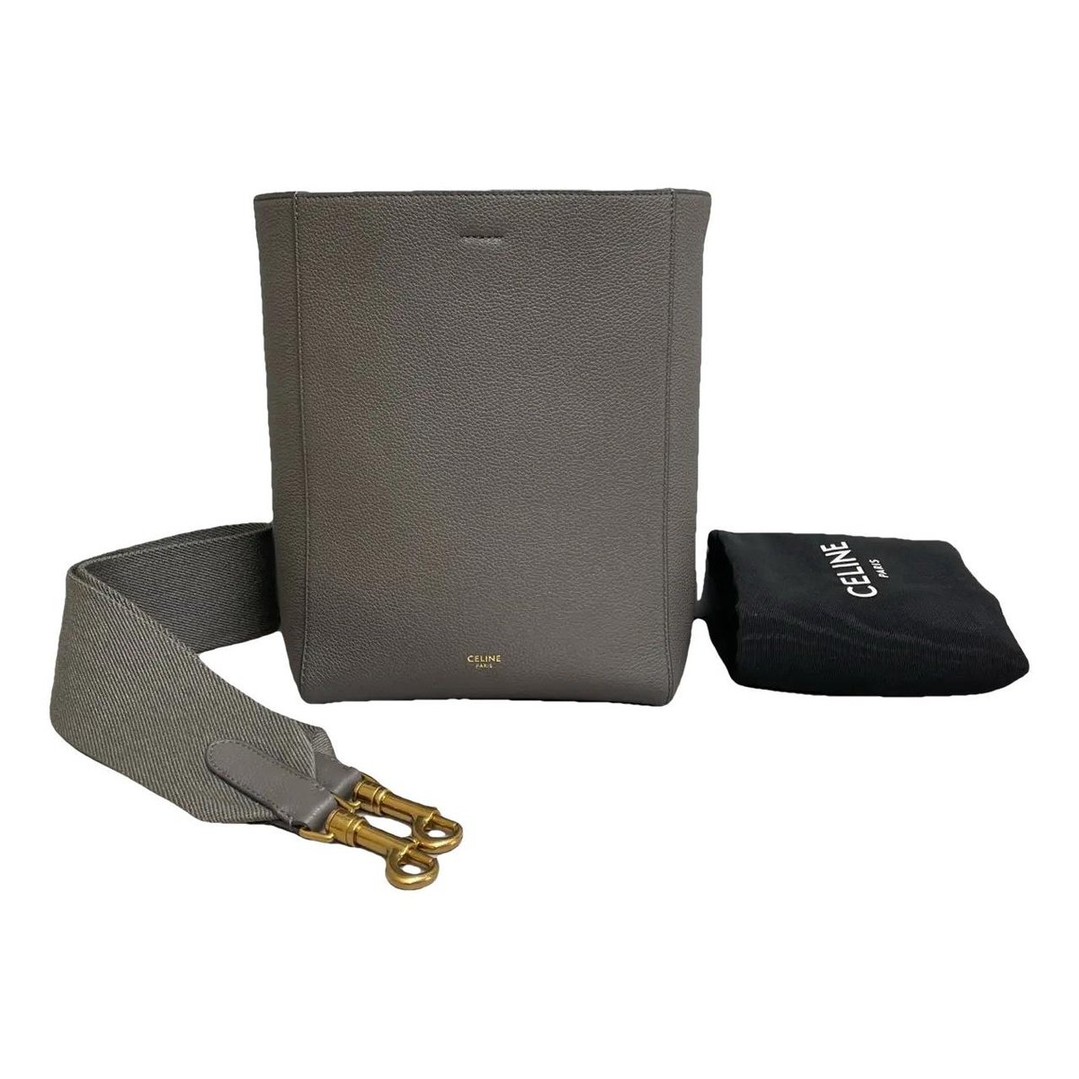 Seau Sangle leather tote