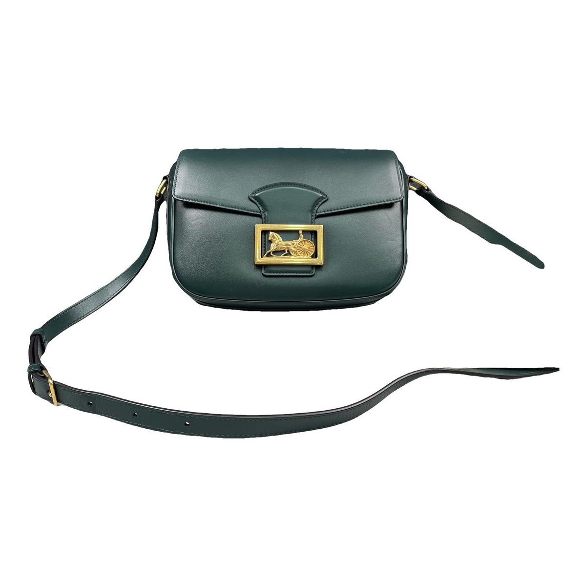 Triomphe Maillon Chain leather handbag