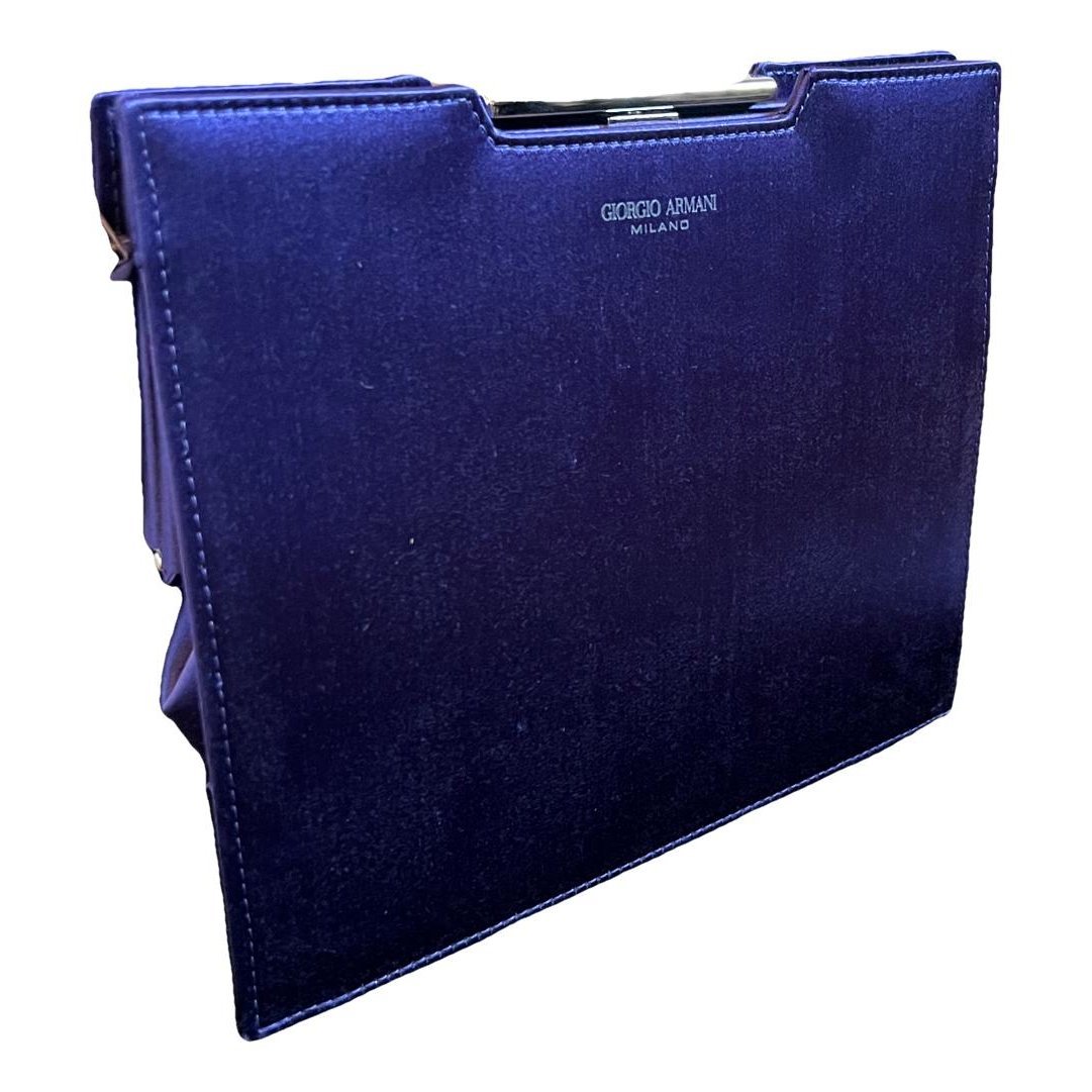 Silk clutch bag
