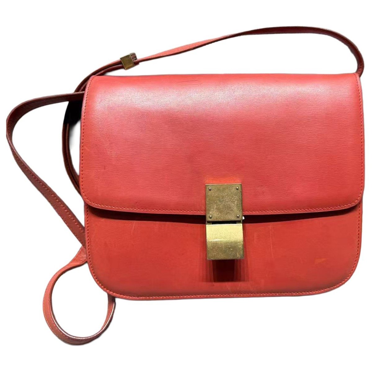 Classic leather handbag