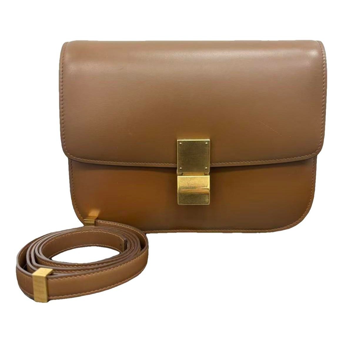 Classic leather handbag