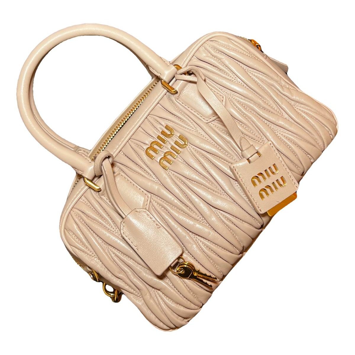 Arcadie leather handbag