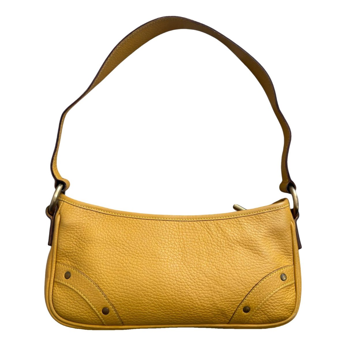 TB leather handbag