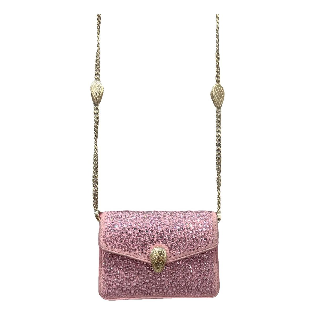 Serpenti leather handbag