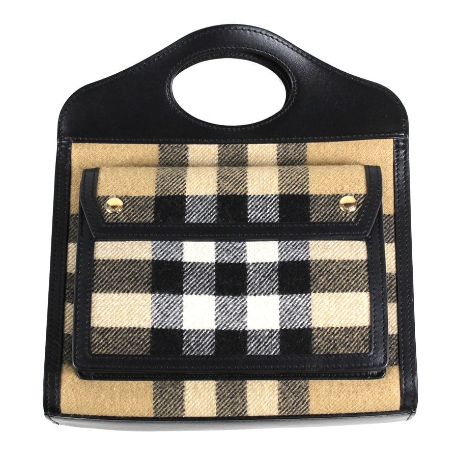 Pocket Small leather crossbody bag